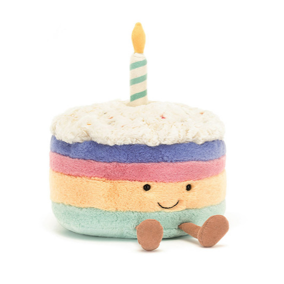 Amuseables Rainbow Birthday Cake