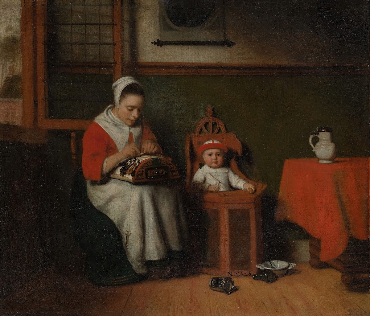 The Lacemaker ca 1656