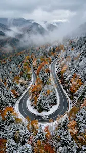 Deep Blue Glacial Ice Cave