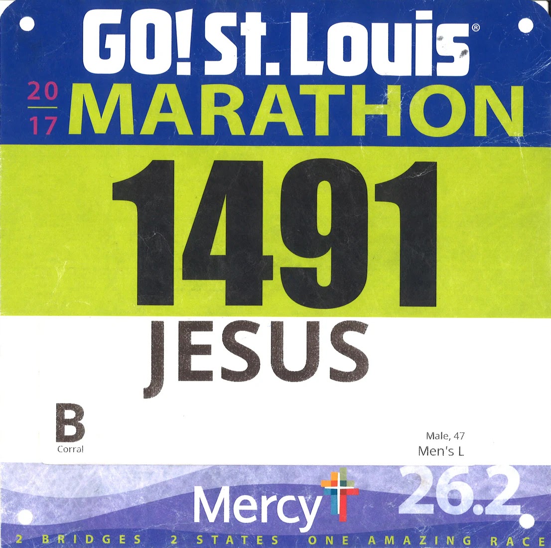 Dorsal de Go St. Louis Marathon