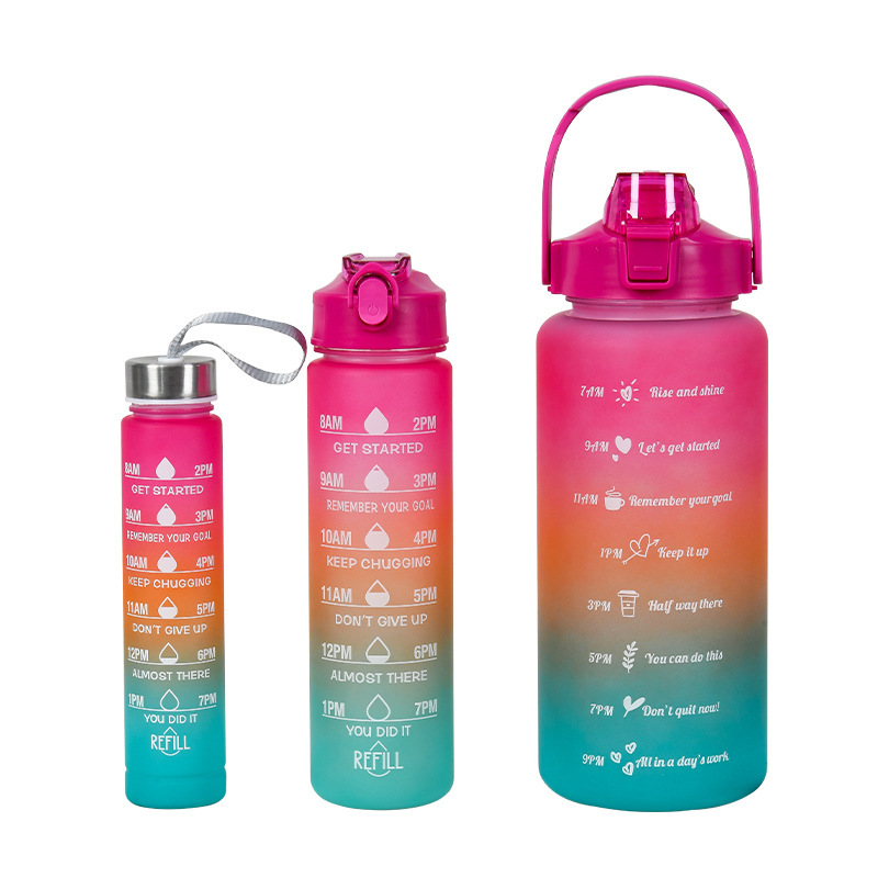 PC-Sportflaschen-Set, 3-teilig, 2000 ml