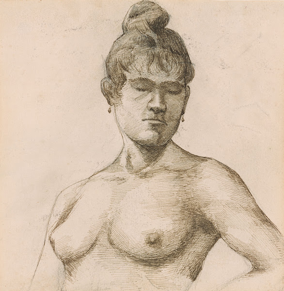 Study of a Woman La Mulatresse ca 1894
