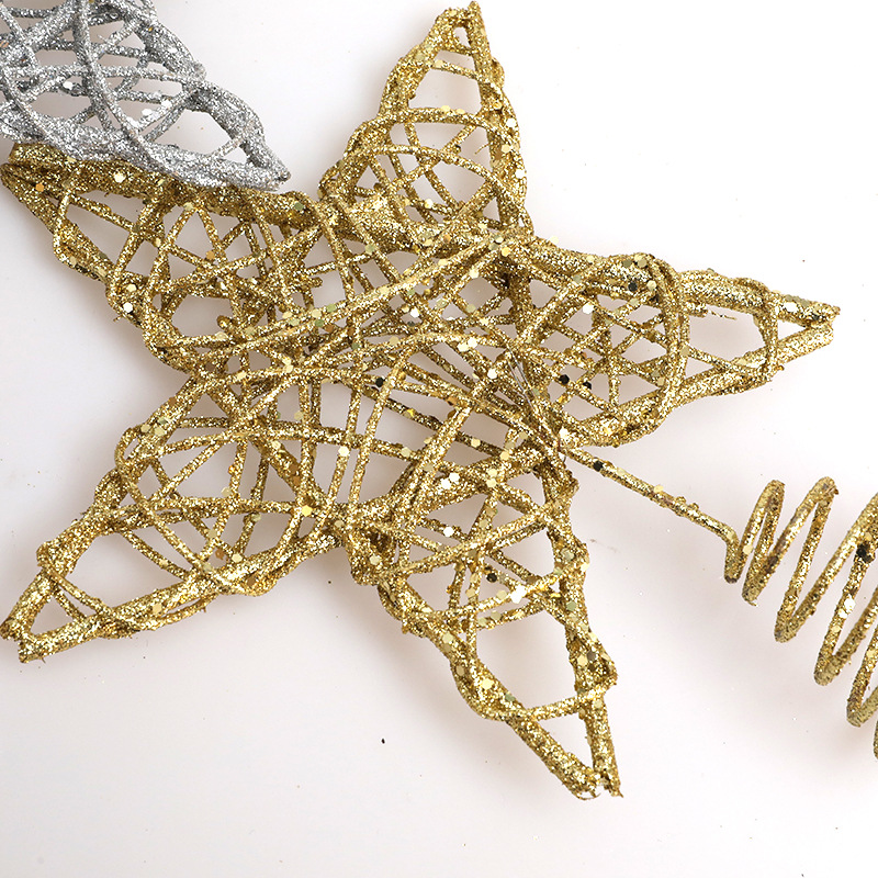 Rattan Christmas Tree Star, 20 cm