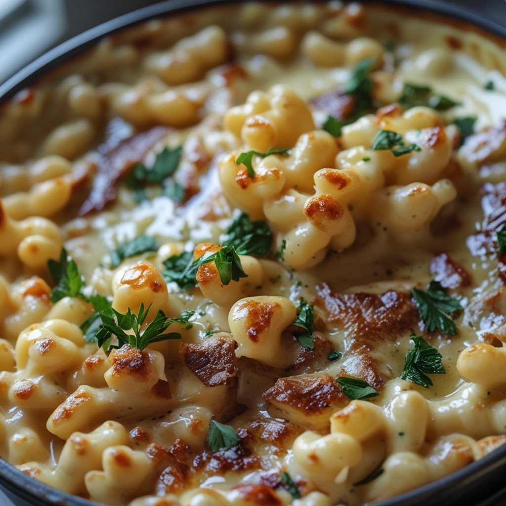 High-Protein Creamy Philly Cheesesteak Mac & Cheese Bliss - Easy Comfort Meal