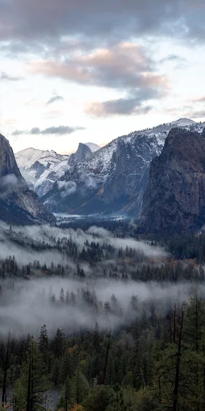 Yosemite, El Capitan, Waterfall, Valley 2K Wallpaper Background
