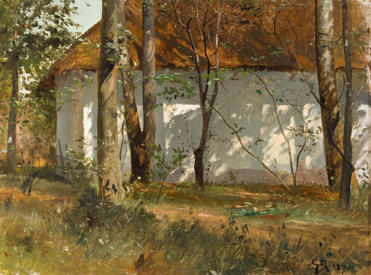 A Barn at Kronetorp Skåne 1870
