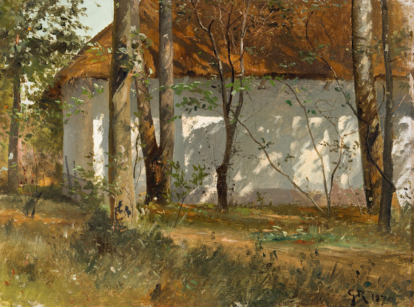 A Barn at Kronetorp Skåne 1870