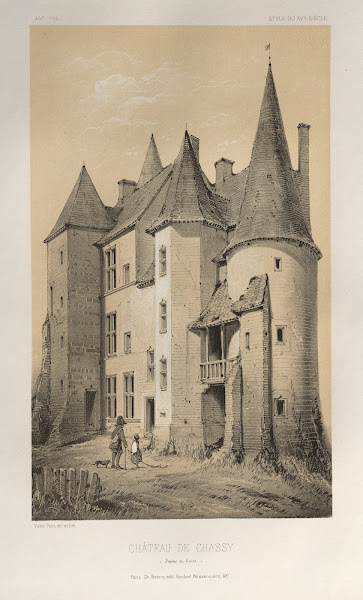 Château De Chassy Saône et Loire 1860