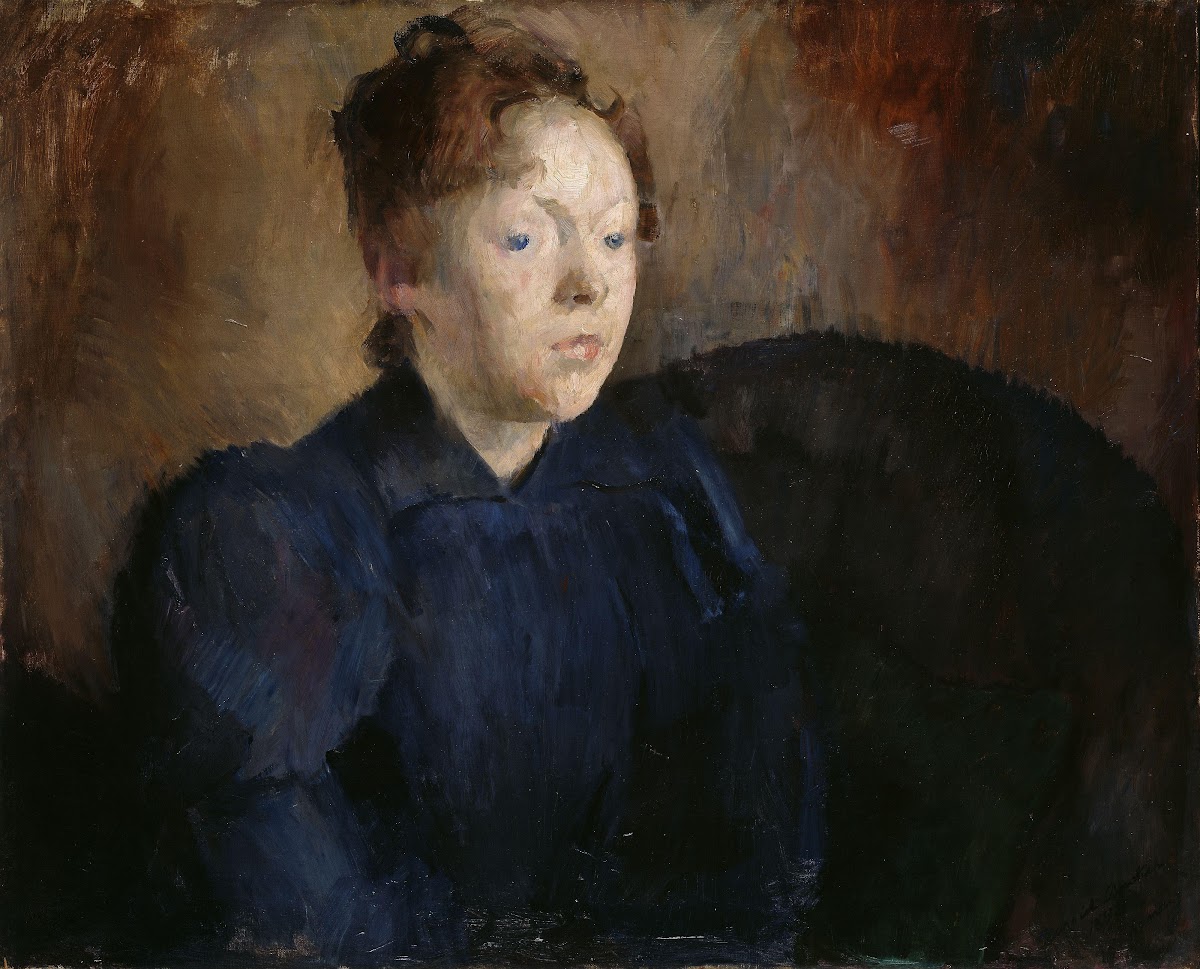 Portrait of Nenna Janson Nagel b Backer Lunde 1892