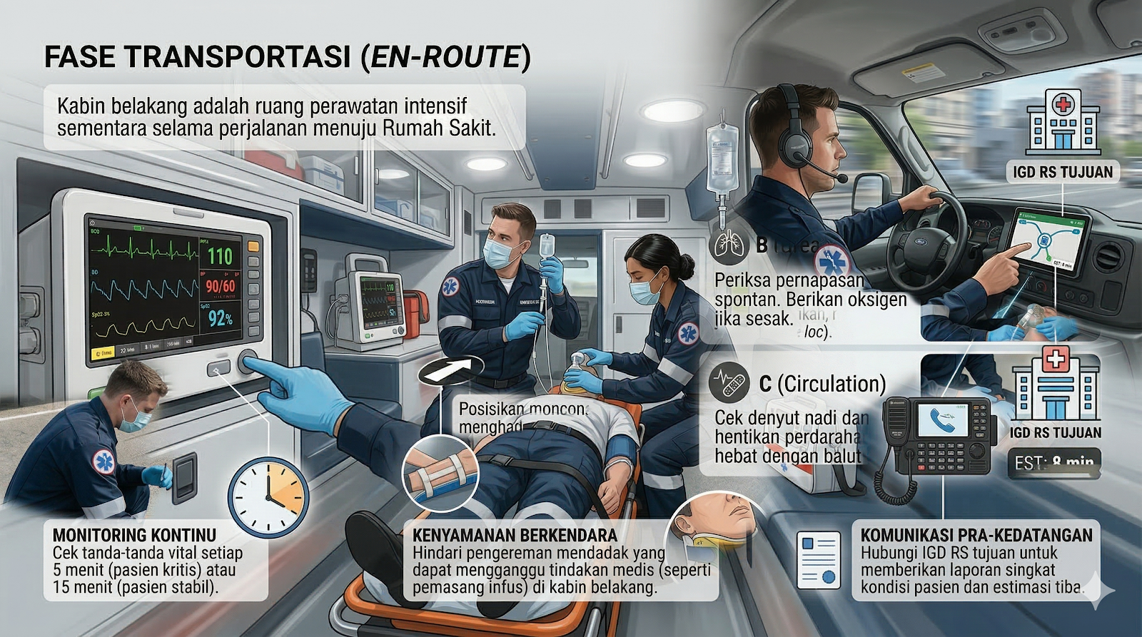 Modul Ambulance Transportasi Pasien