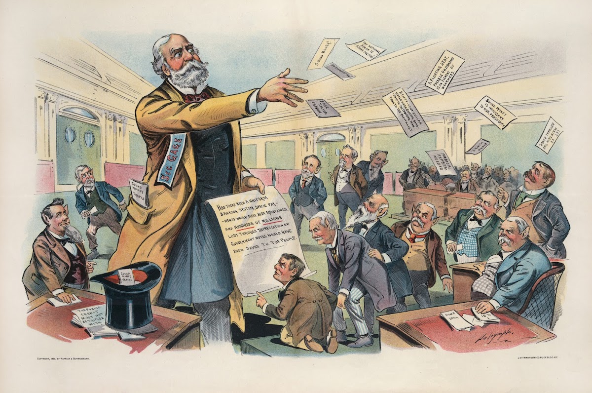 Casting pearls before  silverites 1898