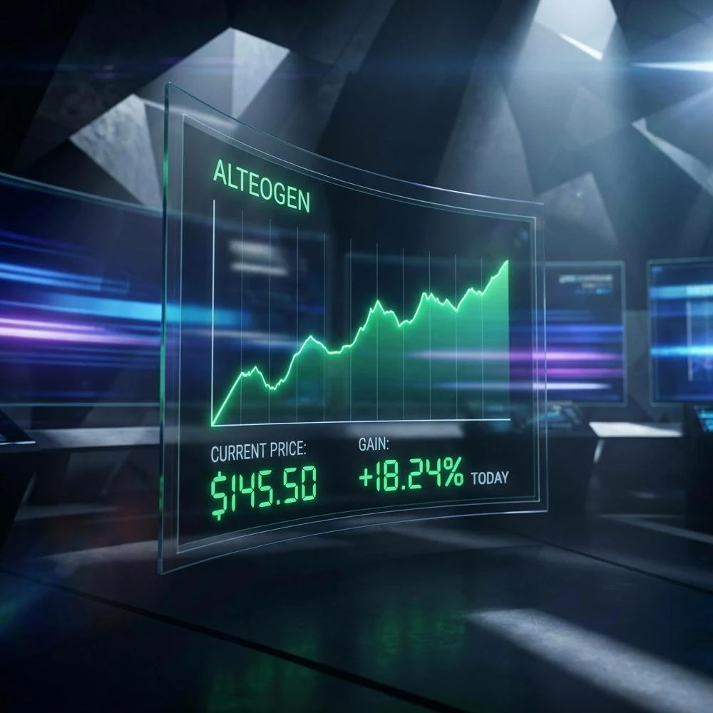 알테오젠, 3.23% 급등! '미지의 가치'를 품은 바이오텍의 미래는?