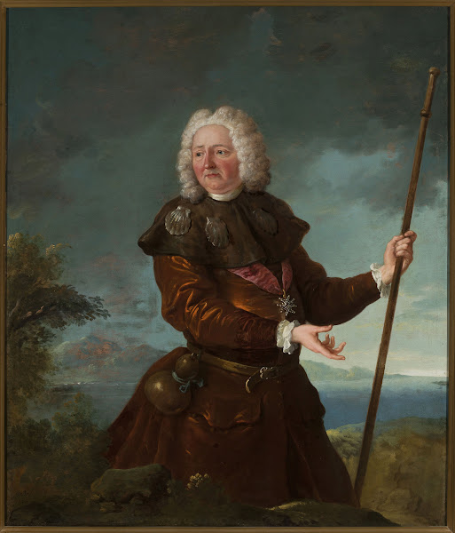 Portrait of a pilgrim 1730