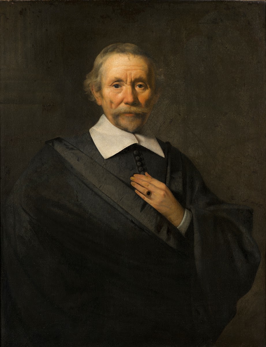 Self portrait of Caesar van Everdingen circa 1670