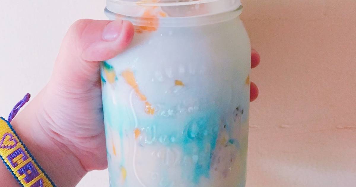 Trái cây ngâm sữa mát lạnh