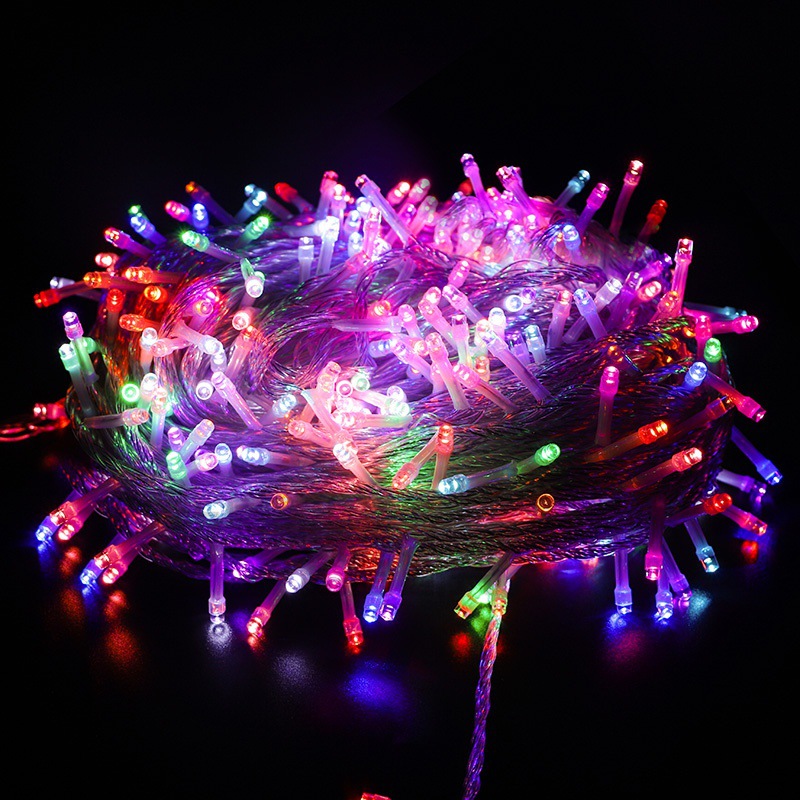 LED light string for indoor and outdoor use