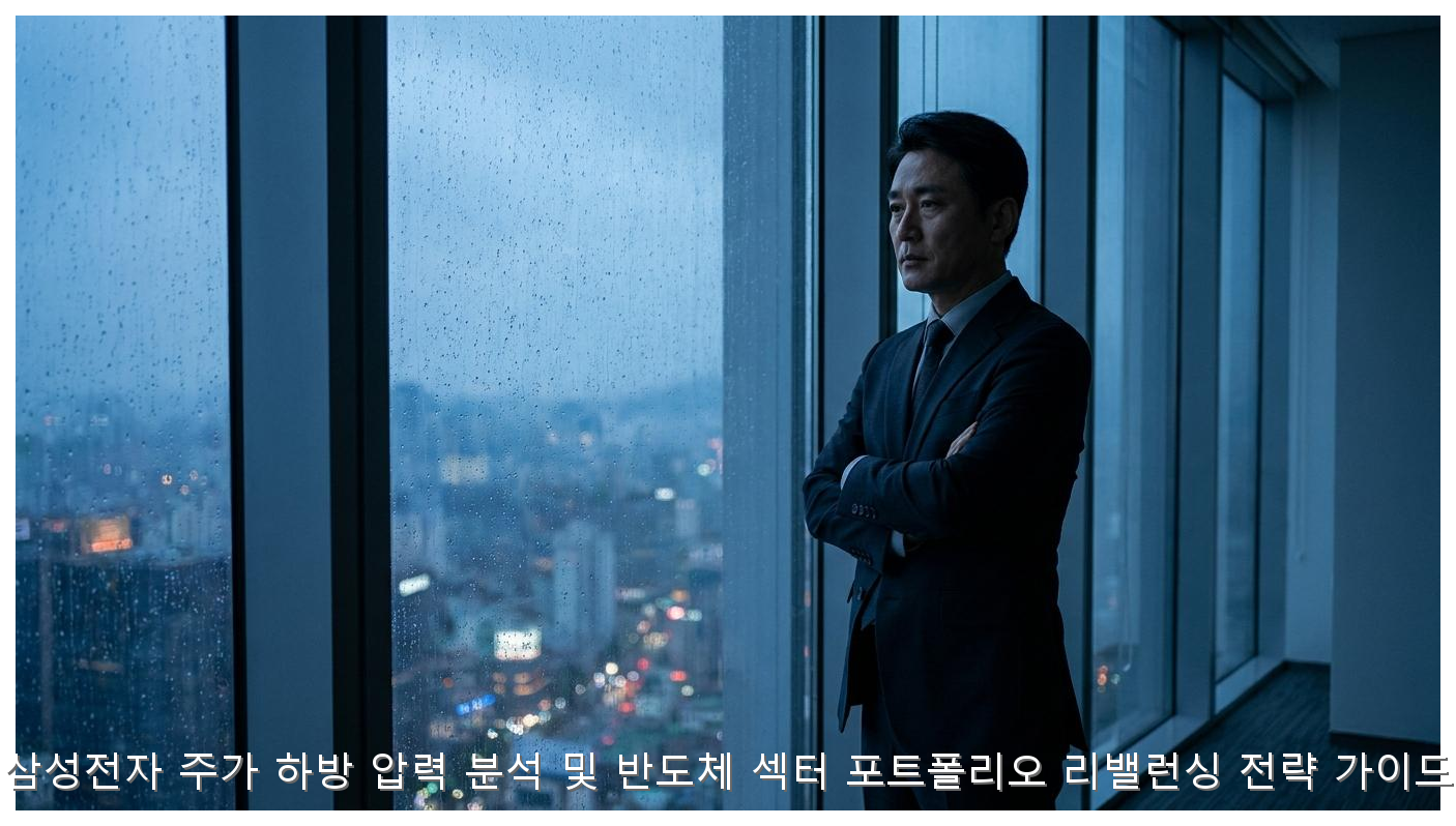 삼성전자 주가 하방 압력 분석 및 반도체 섹터 포트폴리오 리밸런싱 전략 가이드 핵심 안내 및 분석 인포그래픽 (2)