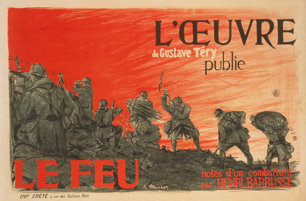 LOeuvre De Gustave TéRy Publie Le Feu Notes Dun Combattant Par Henri Barbusse 19