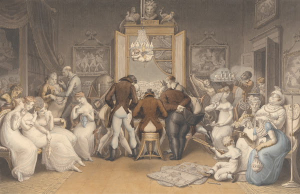 The Triumph of Music ca 1815