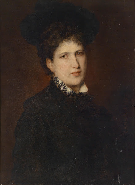Bildnis einer Frau mit Hut