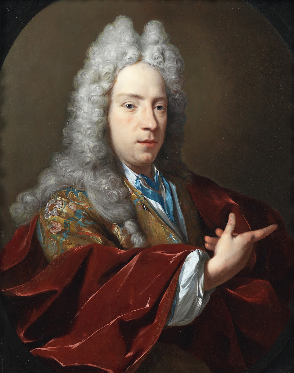 Portrait of an unknown man 1715 1730