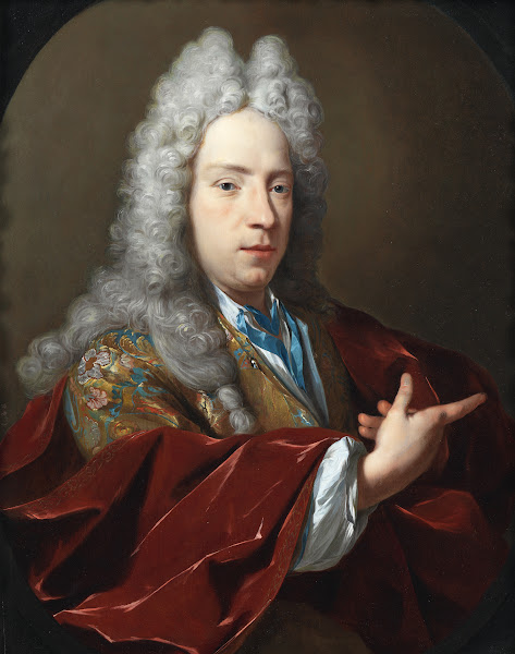 Portrait of an unknown man 1715 1730
