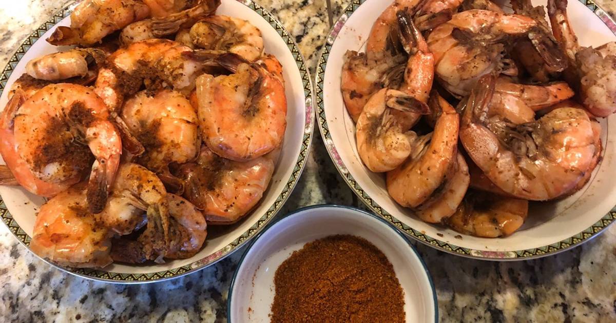 Tôm 2 món: Old Bay & seasoning
