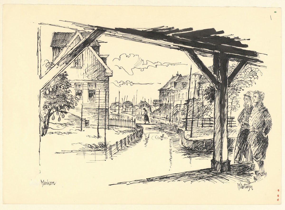 Gezicht te Marken
