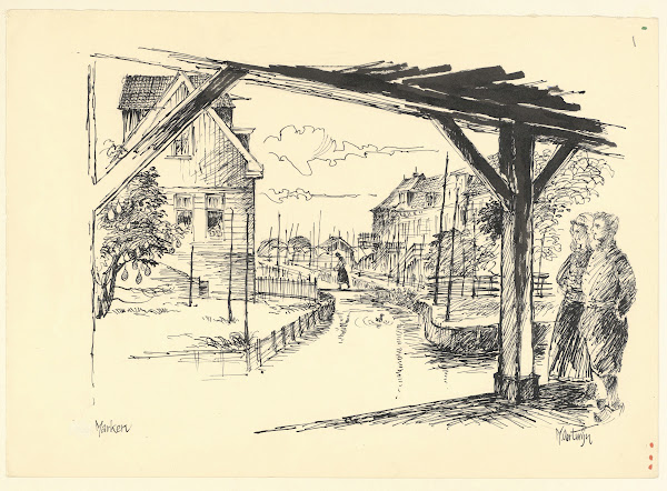 Gezicht te Marken