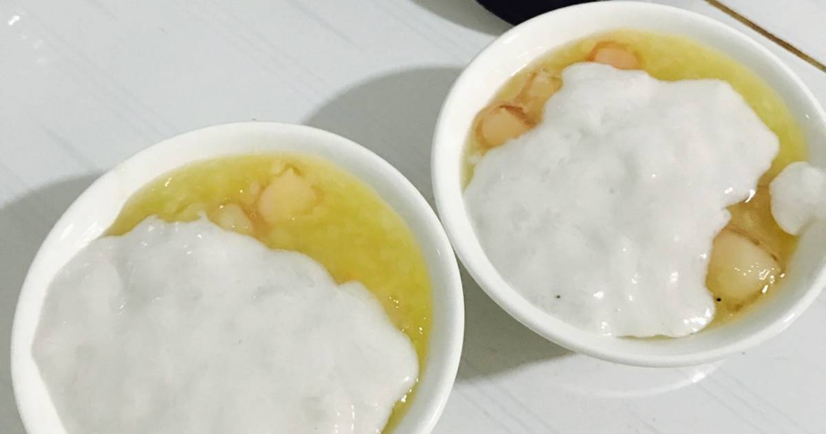 Chè đậu xanh củ năng