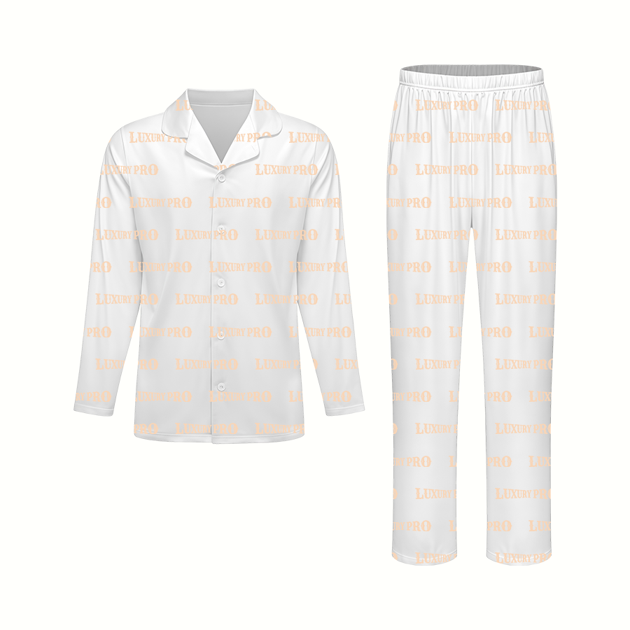 AOP HY Men's Long Sleeve Pajama Set