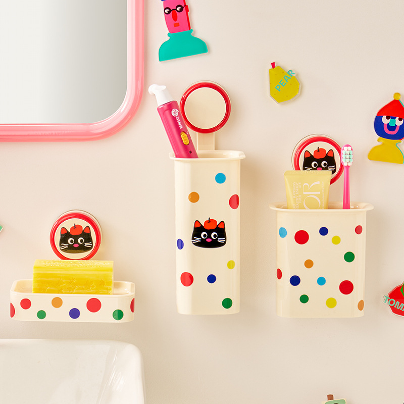 Bathroom Organizer YM.6995, Plastic, Wall Mount