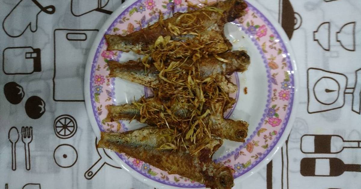 Cá hường chiên sả