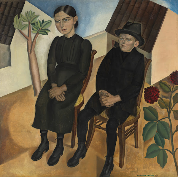 Gaston and his Sister 1923