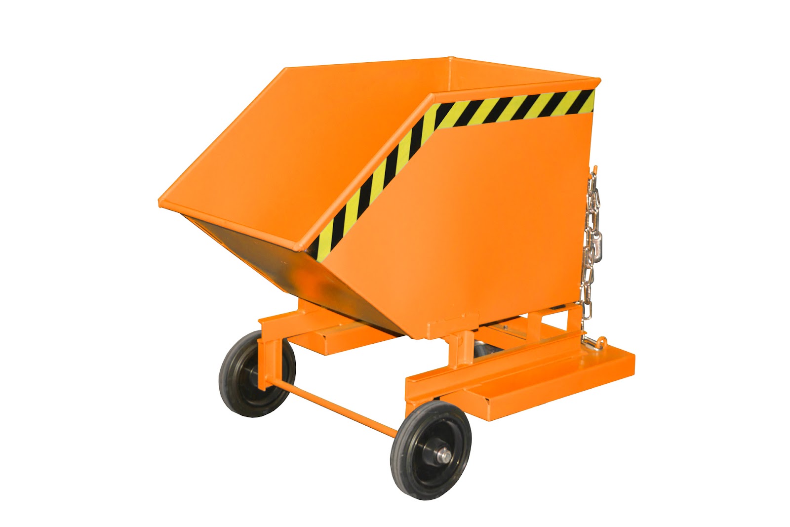 Spaander-containerwagen SKW-ET 250, gelakt, Geeloranje