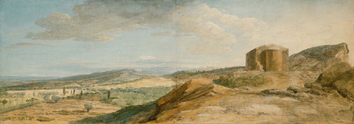 View of the Ruins of the Temple of Ceres in the Valley of Agrigento 17761779