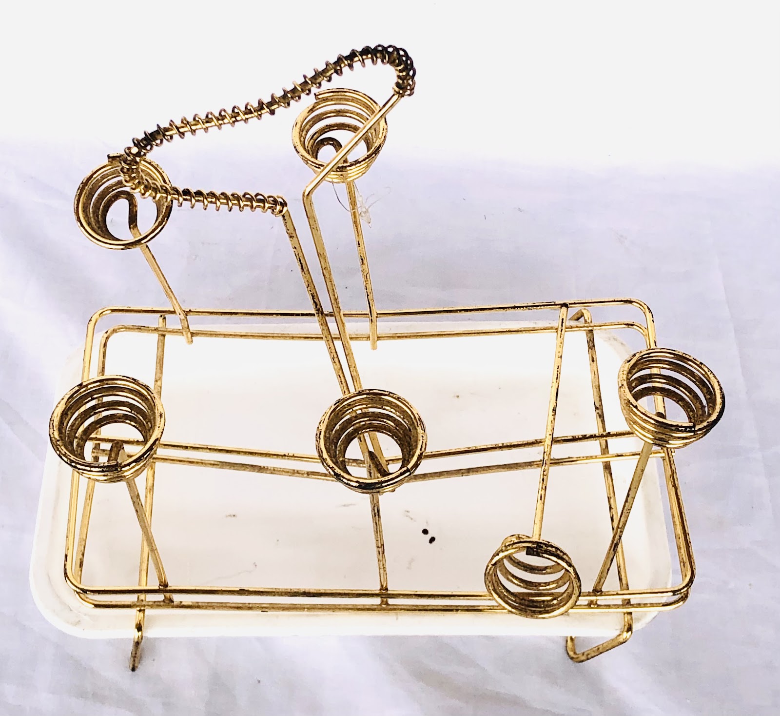 Rectangular cup holder (Gold)