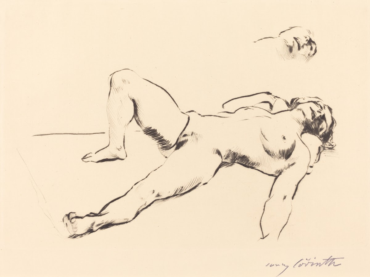Reclining Female Nude  II Liegender Weiblicher Akt II 1912
