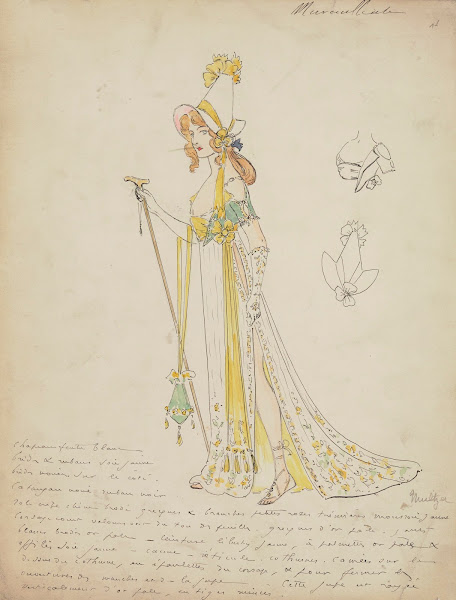 Maquettes de costumes en M