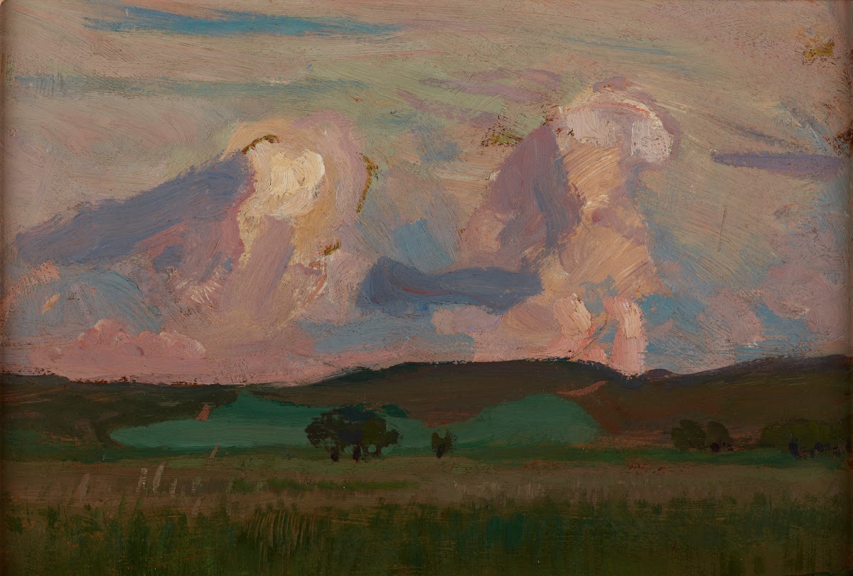 Spring in Krzemionki in Krakow 1906