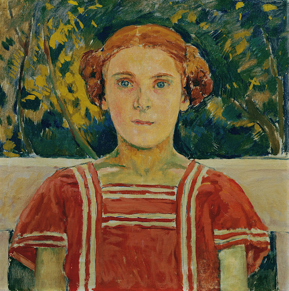 Elisabeth Steindl Nichte des Künstlers 1910