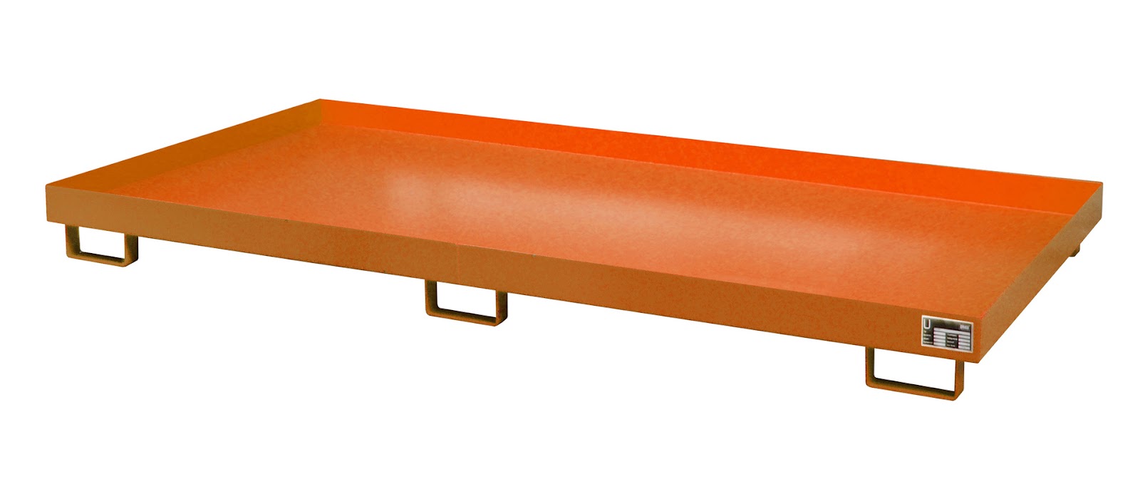 Stellingopvangbak RW 2700-1, gelakt, Resedagroen