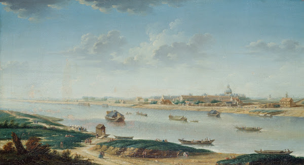 La Salpêtrière Vue De La Rapée 1752