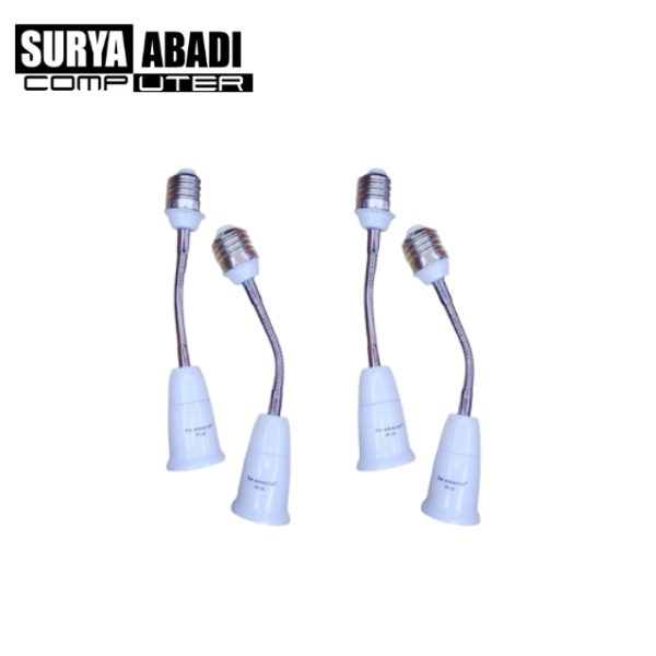 Fitting Lampu Flexible Sambungan Tambahan 20cm