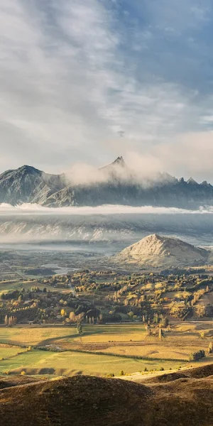 Trey Ratcliff, Photography, New Zealand, Queenstown, Mountains 8K Wallpaper Background