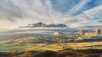 Trey Ratcliff, Photography, New Zealand, Queenstown, Mountains 8K Wallpaper Background