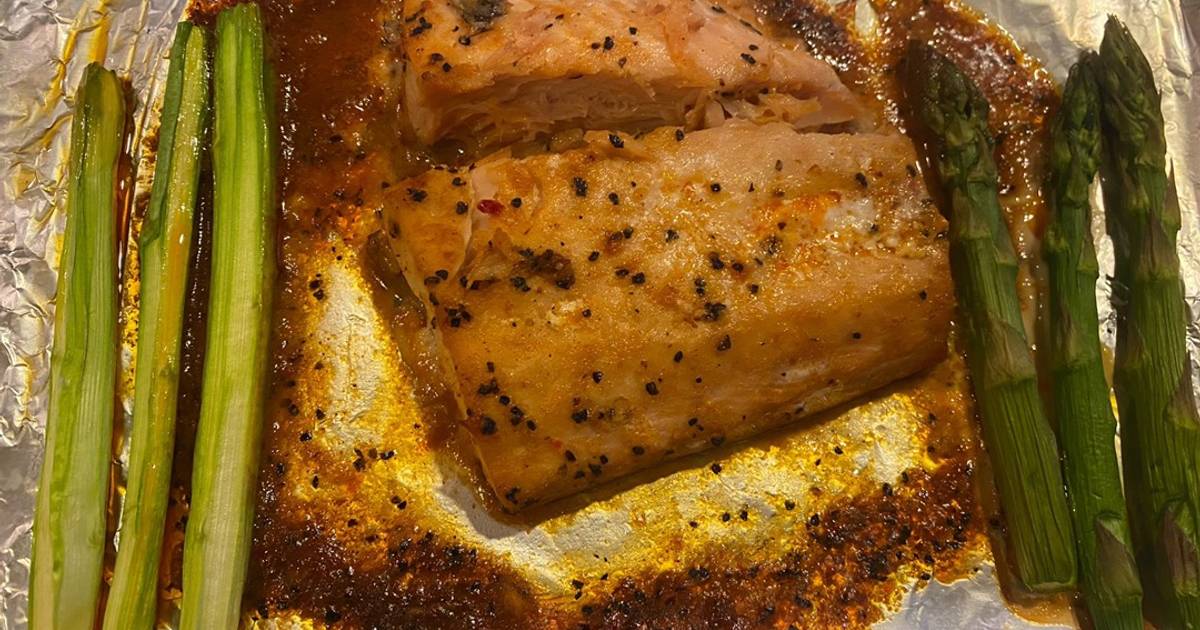Cá Salmon đút lò