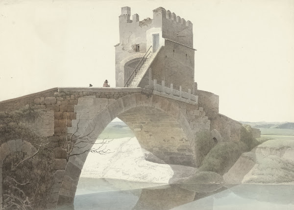 The Ponte Salario near Rome c 1809   c 1812