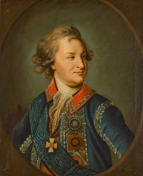 Portrait of Prince Grigory Potemkin