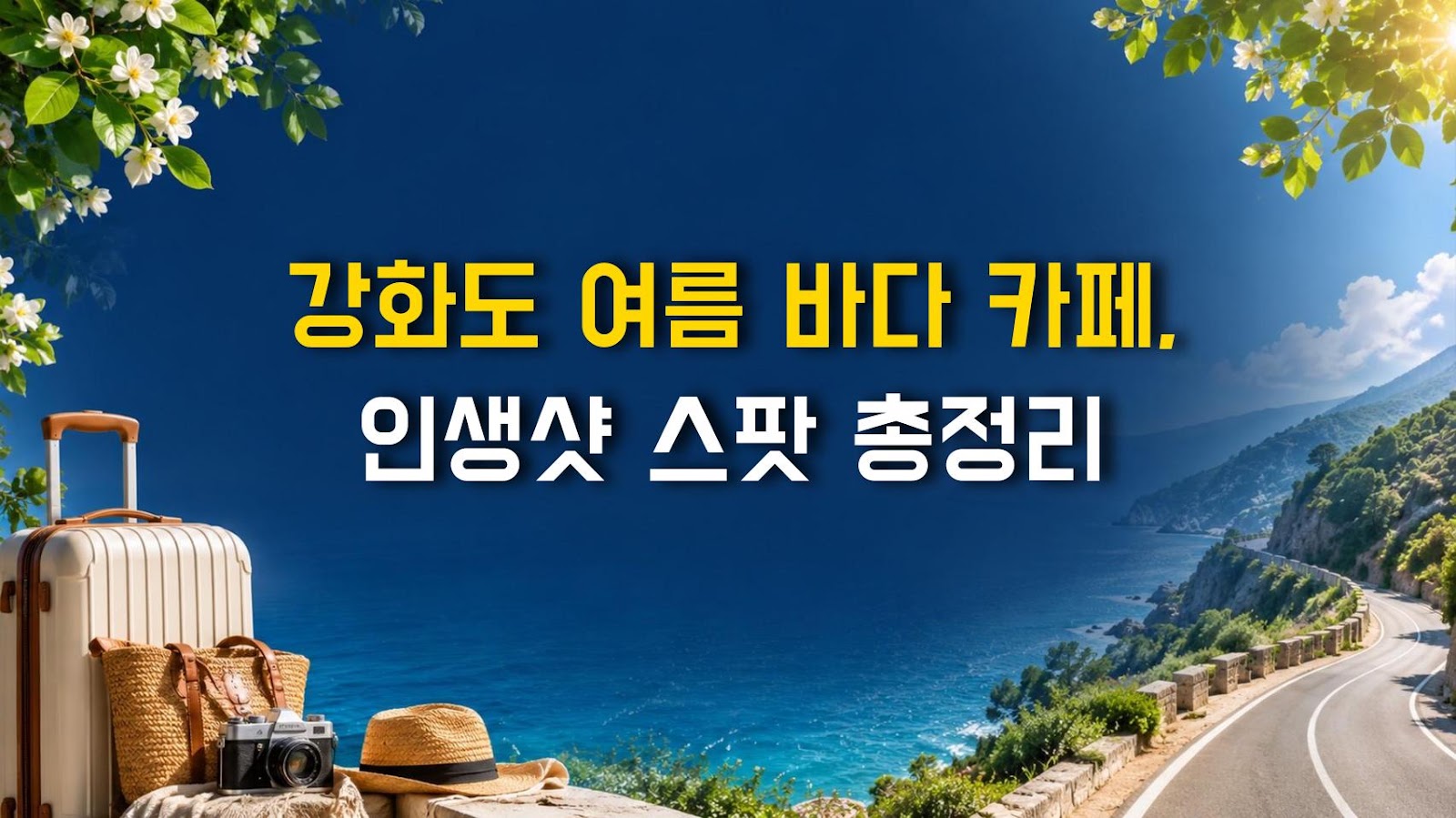 강화도 여름 바다 카페, 인생샷 스팟 총정리